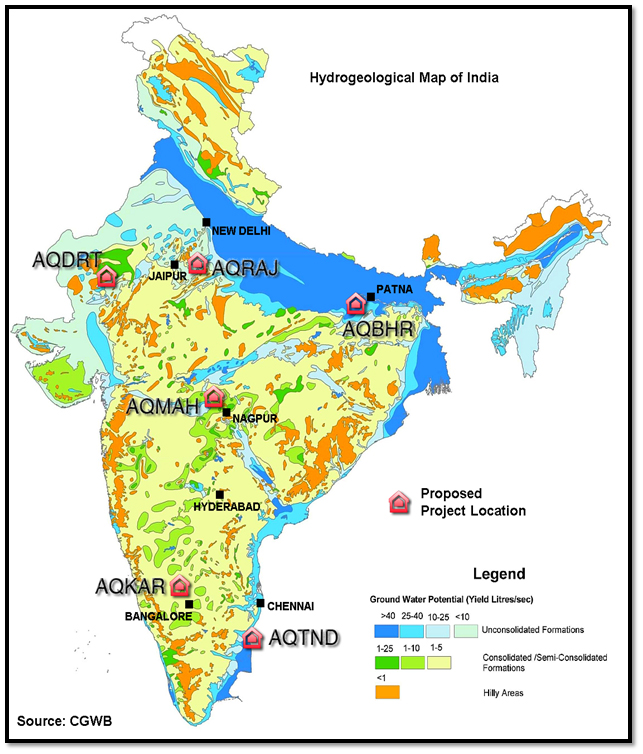 Groundwater scarcity is solvable through Artificial recharge. Maharashtra's farmers face groundwater issues because of the geology of the area (DVP) while UP-Bihar farmers do not face such issues, because water is available though the Gw pollution in water is a major issue.