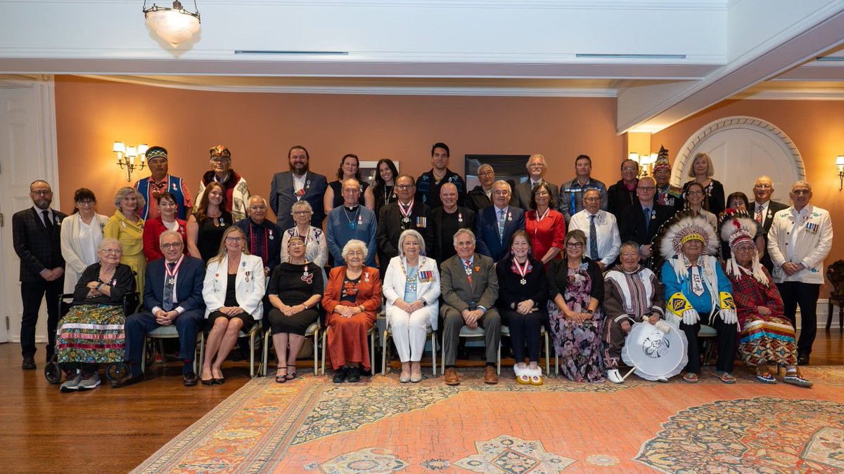 #GGSimon was delighted to mark #NIPD by presenting honours to 40 Indigenous and non-Indigenous recipients who have made positive contributions to reconciliation and Indigenous communities in Canada.

Get to know the recipients ➡️ gg.ca/en/list-citati…