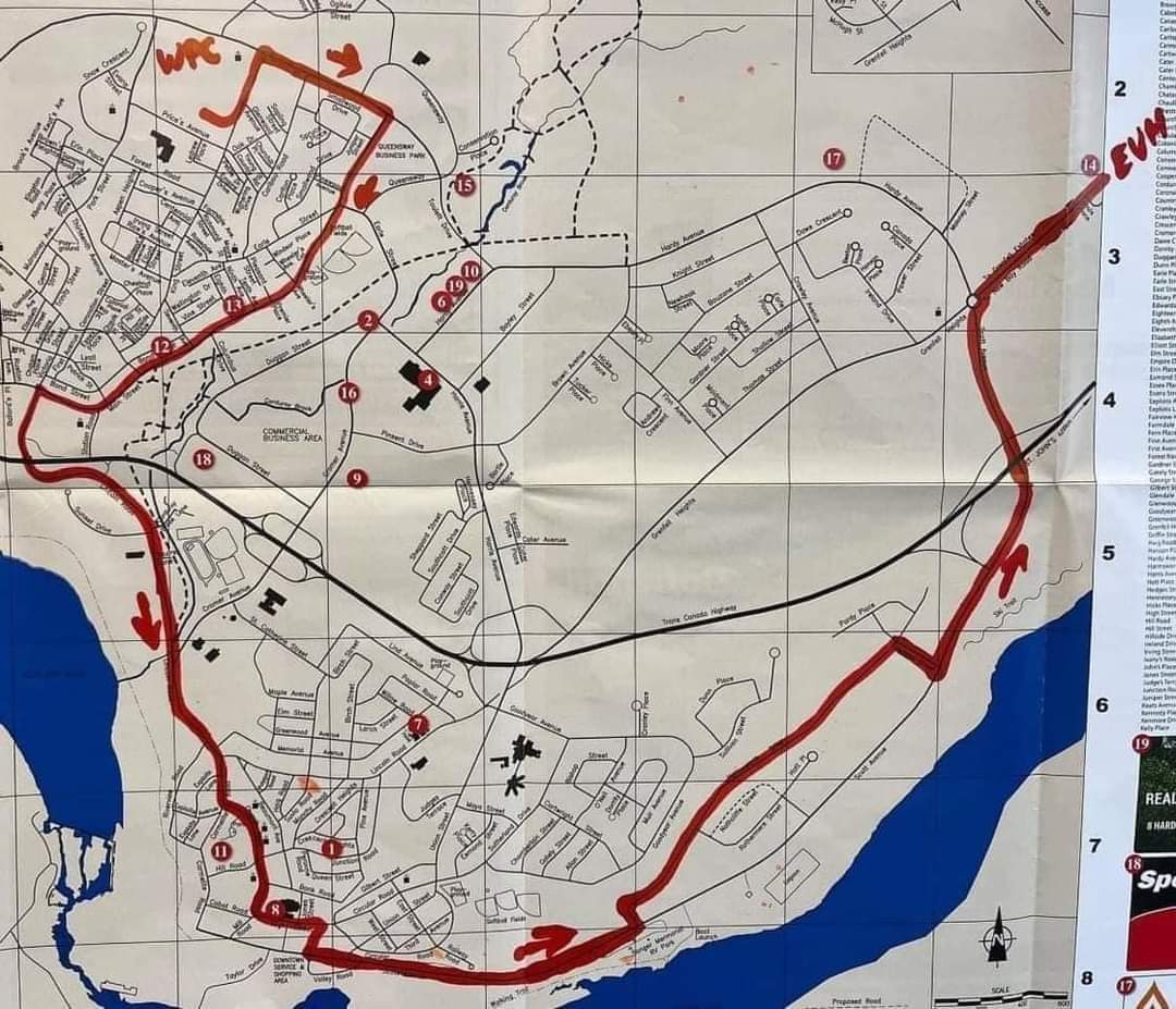 Next stop, the Grad Motorcade and Prom. If you would like to catch the motorcade, you can stop along the route below. Will be starting at WPC at 6 PM, Thursday June 22nd #eagles23 #slickRide #congrats
