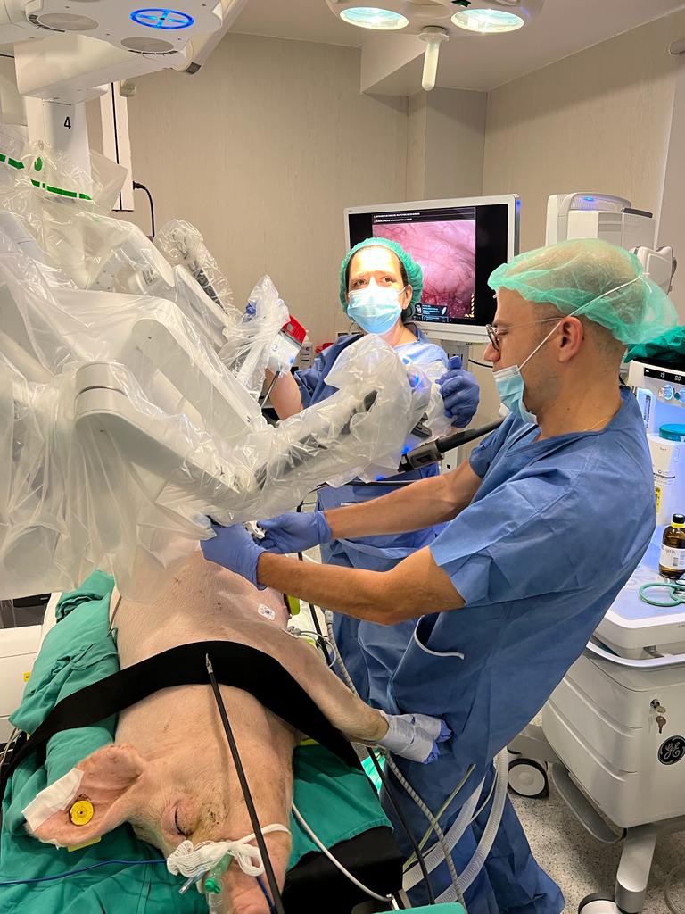 Avui primer curs de trasplantament renal robòtic en model animal amb la col·laboració d’Abex. Al servei d’urologia de <a href="/hbellvitge/">Hospital Universitari Bellvitge | HUB</a> estem apostant per la formació i per l’excel·lència, també en les noves tecnologies en el camp del trasplantament
 <a href="/icscat/">ICS. Generalitat</a> 
#orgullbellvitge