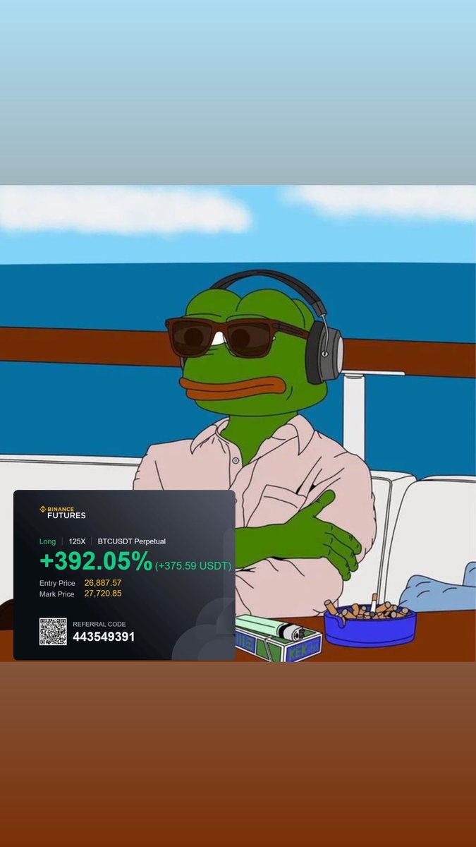 scalped #btc instead of swinging 🤬