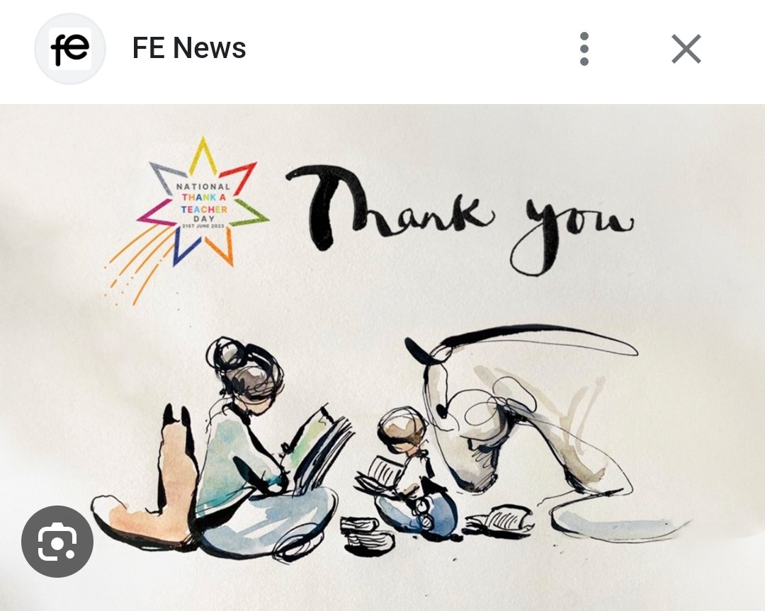 #FE A big thank you to all teachers, but also those FE teachers who often get overlooked during these national days!