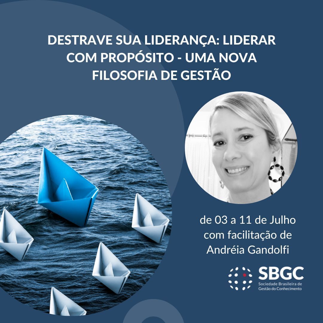 O curso tem como objetivo construir um estilo de liderança gerador, colaborativo, criativo, inclusivo e empático.

Saiba mais: sympla.com.br/evento-online/…

#gestaodoconhecimento #knowledgemanagement #conceito #prática #educação #gc #km