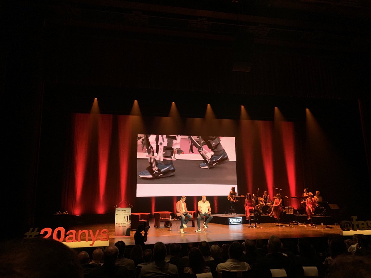 SeseGemma's tweet photo. Institut Guttmann a la @festibity. Recerca en tecnologia per l’esperança. 
#20anys @fibalumni https://t.co/8BWLX70sEx