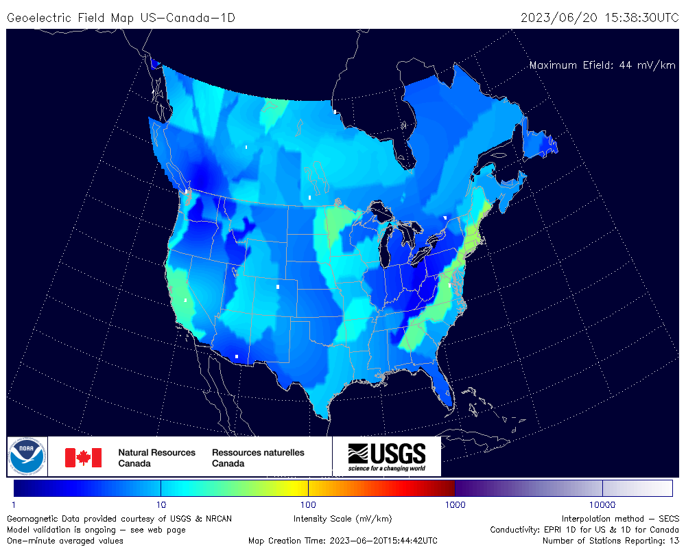 NOAA's tweet photo. Our upgraded #SpaceWeather model delivers improved nowcasts to the electric power industry.

Details: https://t.co/t2WNqpwjGv

@NWSSWPC @USGS https://t.co/1md8mruuSd