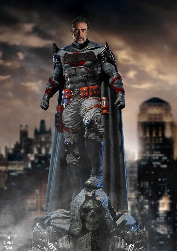 Jeffrey Dean Morgan as 
Thomas Wayne/Batman (Flashpoint)
🎨: Callum Quinn
🔗: callumquinnart.artstation.com