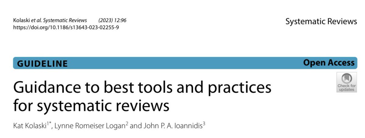 A really nice and extremely useful paper on tools for #systematicreview 🔽

shorturl.at/oVW02