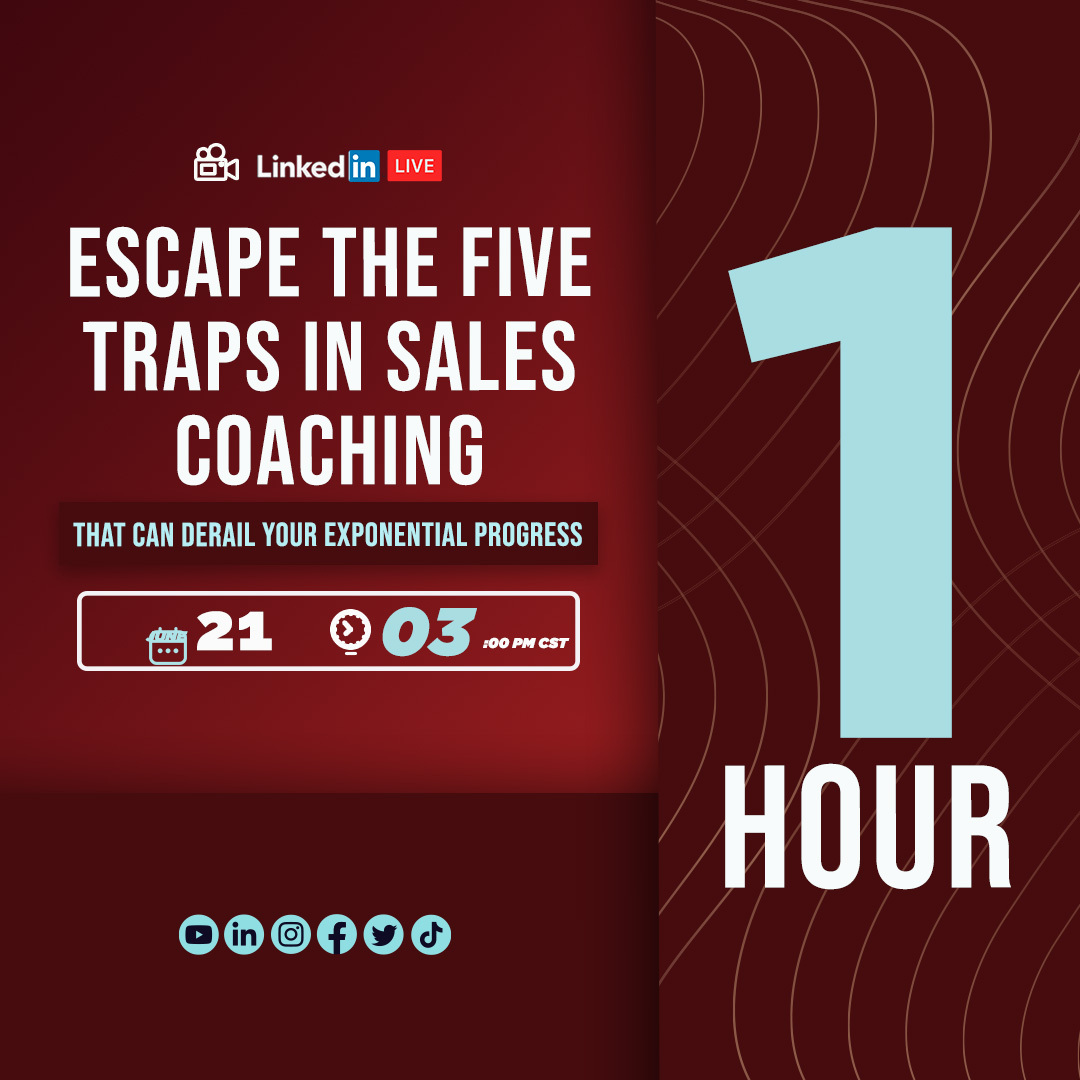 🔥 DON'T MISS OUT! 🔥 our LIVE WEBINAR 📡🔜 with Jason Forrest. Learn how to 'Escape the Five Traps in Sales Coaching That Can Derail Your Exponential Progress.'

Register now! fpg.com/webinar-escape…

 #SalesCoaching #RevenueGrowth #LinkedInLive #LiveWebinar #FPGwebinar