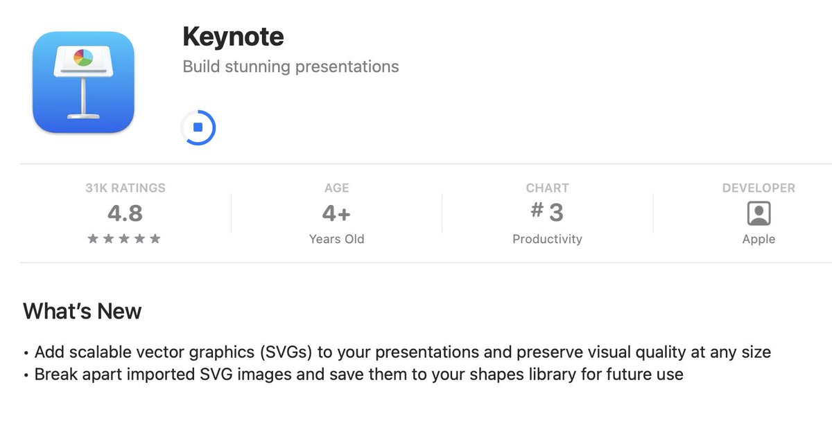 Is this right? Keynote just got SVG support in mid-2023?!?!