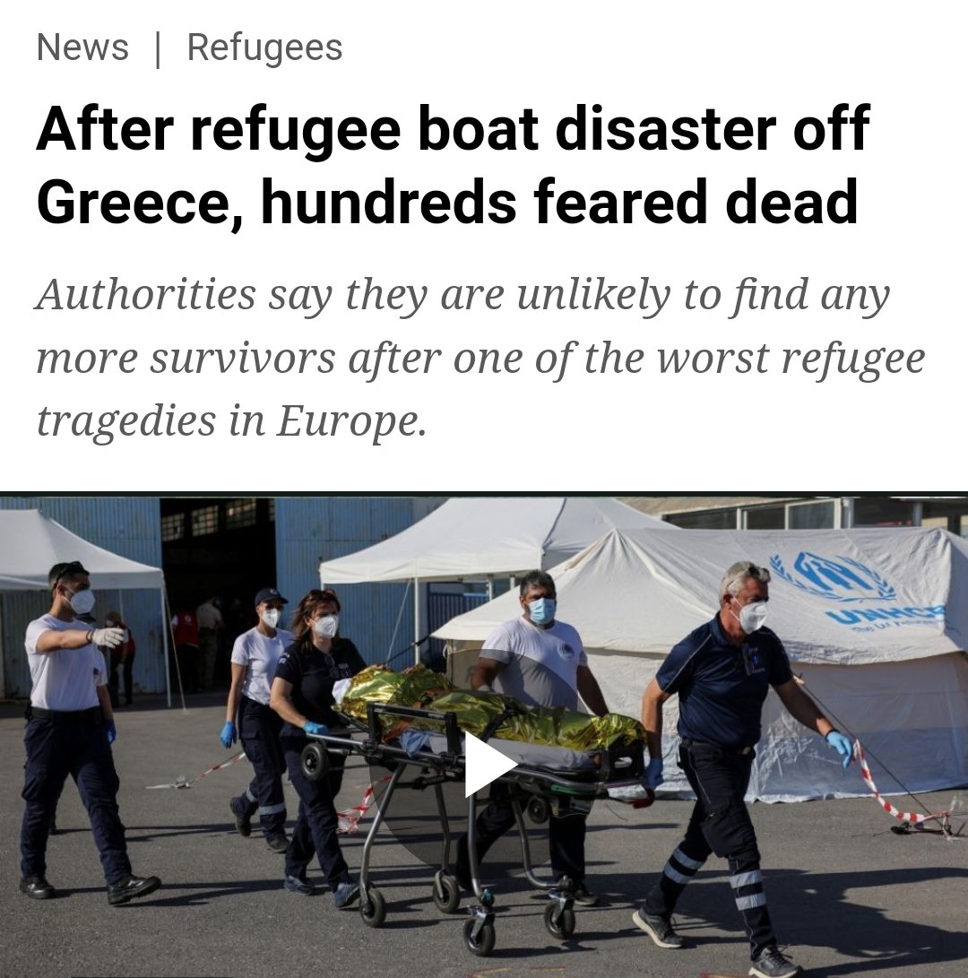 700 refugees are presumed drowned in a boat accident in the Mediterranean. No massive international search and rescue effort. A few billionaires are missing in a submersible Tylenol while trying to see the Titanic and the world goes nuts.