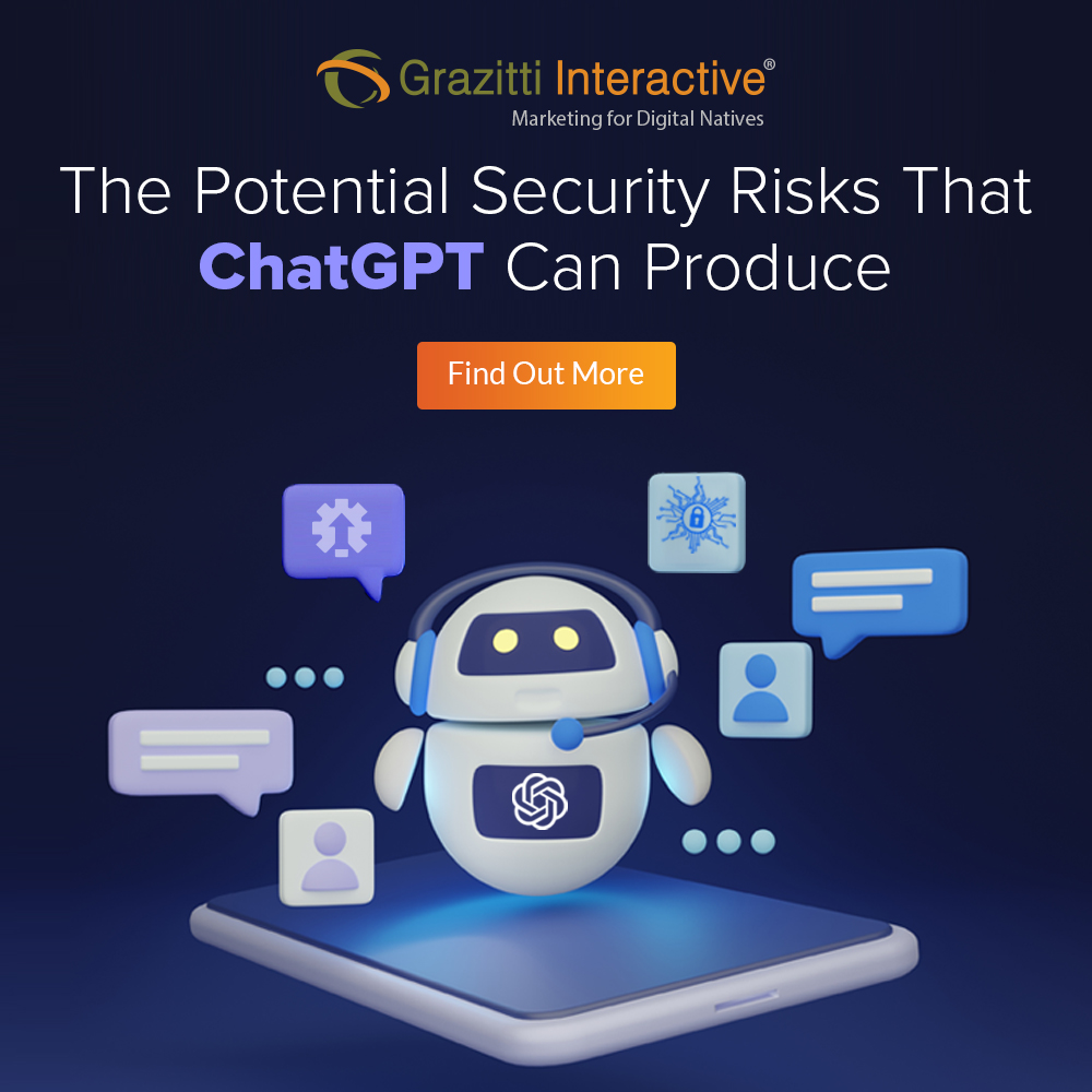 While ChatGPT can create personalized content, it also poses potential cybersecurity threats. Learn how you can mitigate them, here.

👉 rb.gy/qtu1h 👈

#chatgpt #openai #artificialintelligence #grazitti