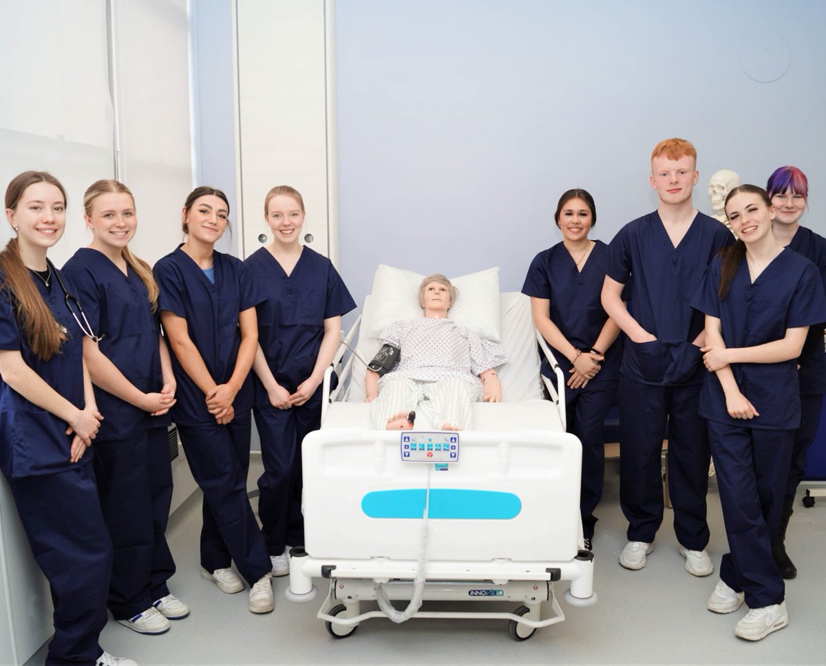 City College Norwich on Twitter "Our new Health Wing, which simulates