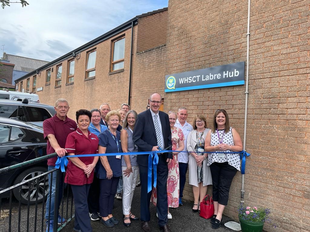 We have officially opened a Health Inclusion hub in Derry City Centre, to meet the needs of people experiencing homelessness. It's named ‘Labre’ after the Patron Saint of the homeless and was chosen following input from Service Users. Read more: westerntrust.hscni.net/health-inclusi…