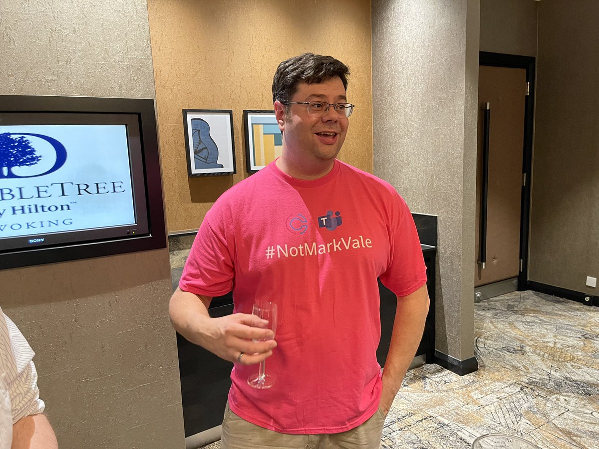 Villezekeviking's tweet photo. Ben is #NotMarkVale at #Commsverse https://t.co/NqIaTPWH4r