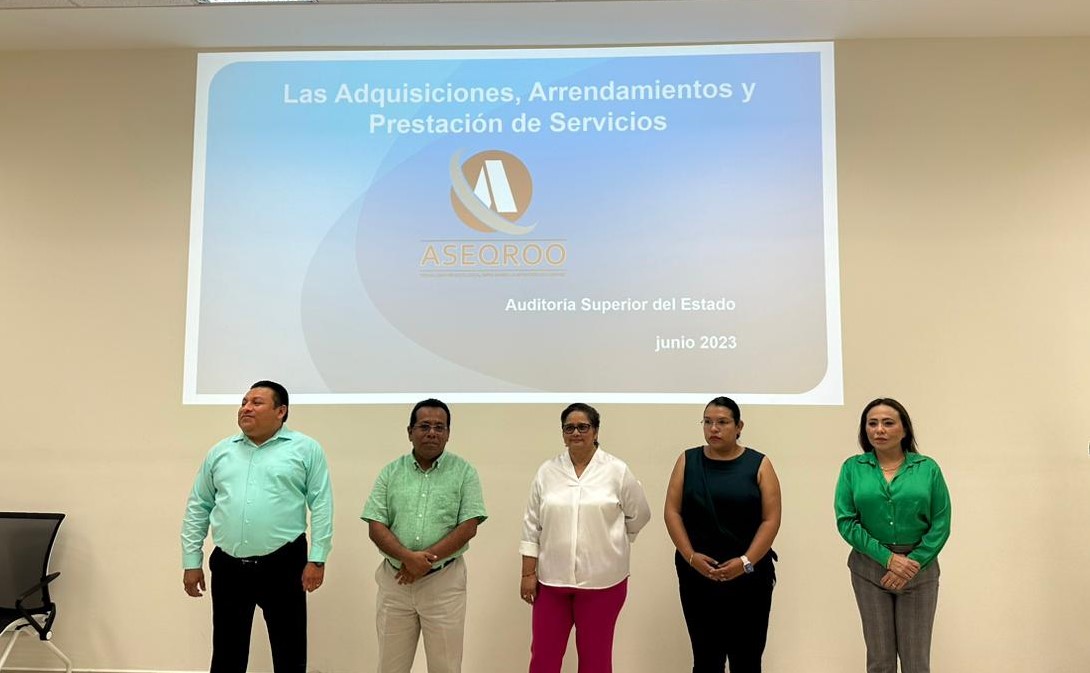 TJAAQRoo's tweet photo. PERSONAL DEL #TJAQROO PARTICIPAN EN EL CURSO “ADQUISICIONES, ARRENDAMIENTOS, BIENES Y SERVICIOS” IMPARTIDO POR LA #ASEQROO. 👇
https://t.co/Tb1BktQ0Si
📍La Auditoría Superior de Quintana Roo #ASEQROO
#JusticiaCercanaALaCiudadanía ⚖️ https://t.co/FZVwqYAiWn