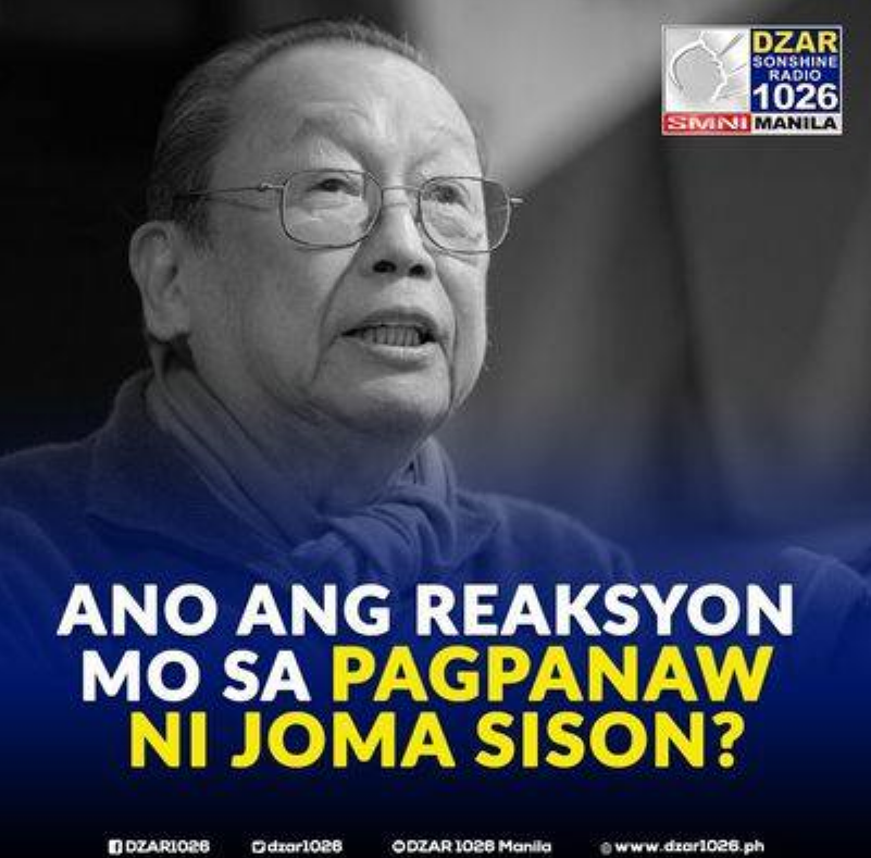 When Joma Sison died, his ideology dies along with him. If Joma's ideology is right then why is it the caused of many deaths among our countrymen? The CPP NPA is an impediment for the dev't of our country. Five decades of futility that cost many lives is still worth fighting for?