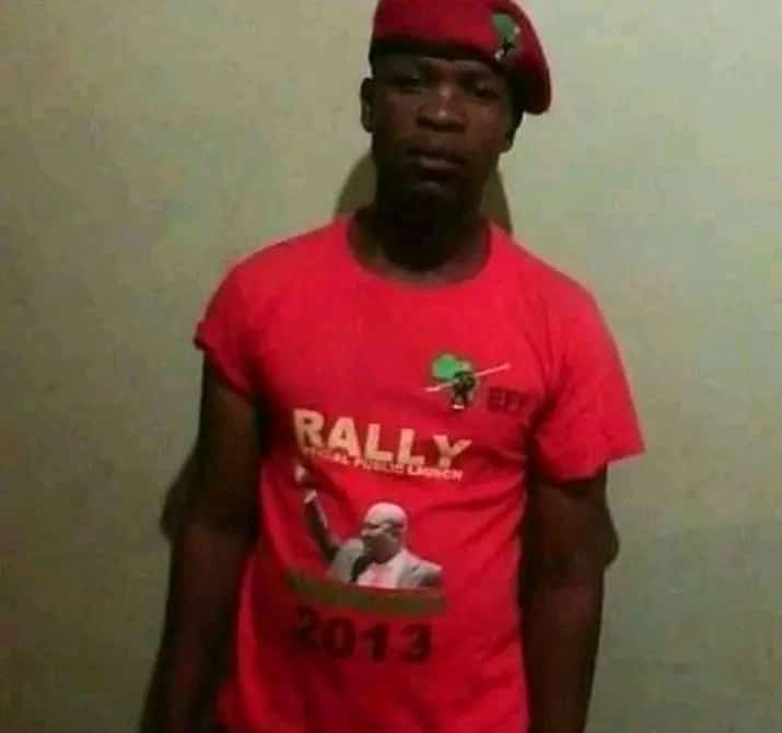 SekepeD's tweet photo. After a long journey from Marikana in 2013 #EFFturns10 https://t.co/OtFLxADde9