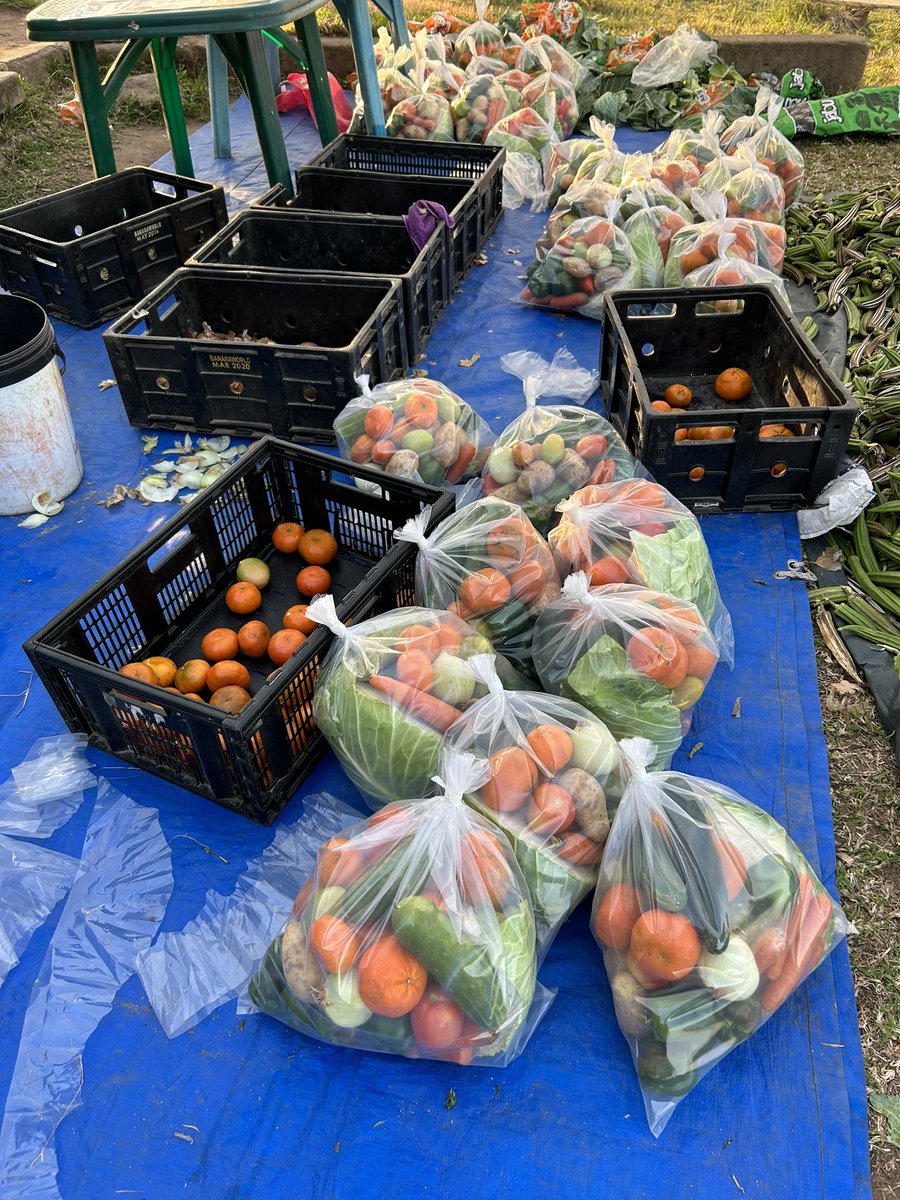 Islington Youth Dev Centre, David Byrne Mike Kendrick  together with Benica fruits and veggies feeding 40 families.

People shall eat!
#communityimpact