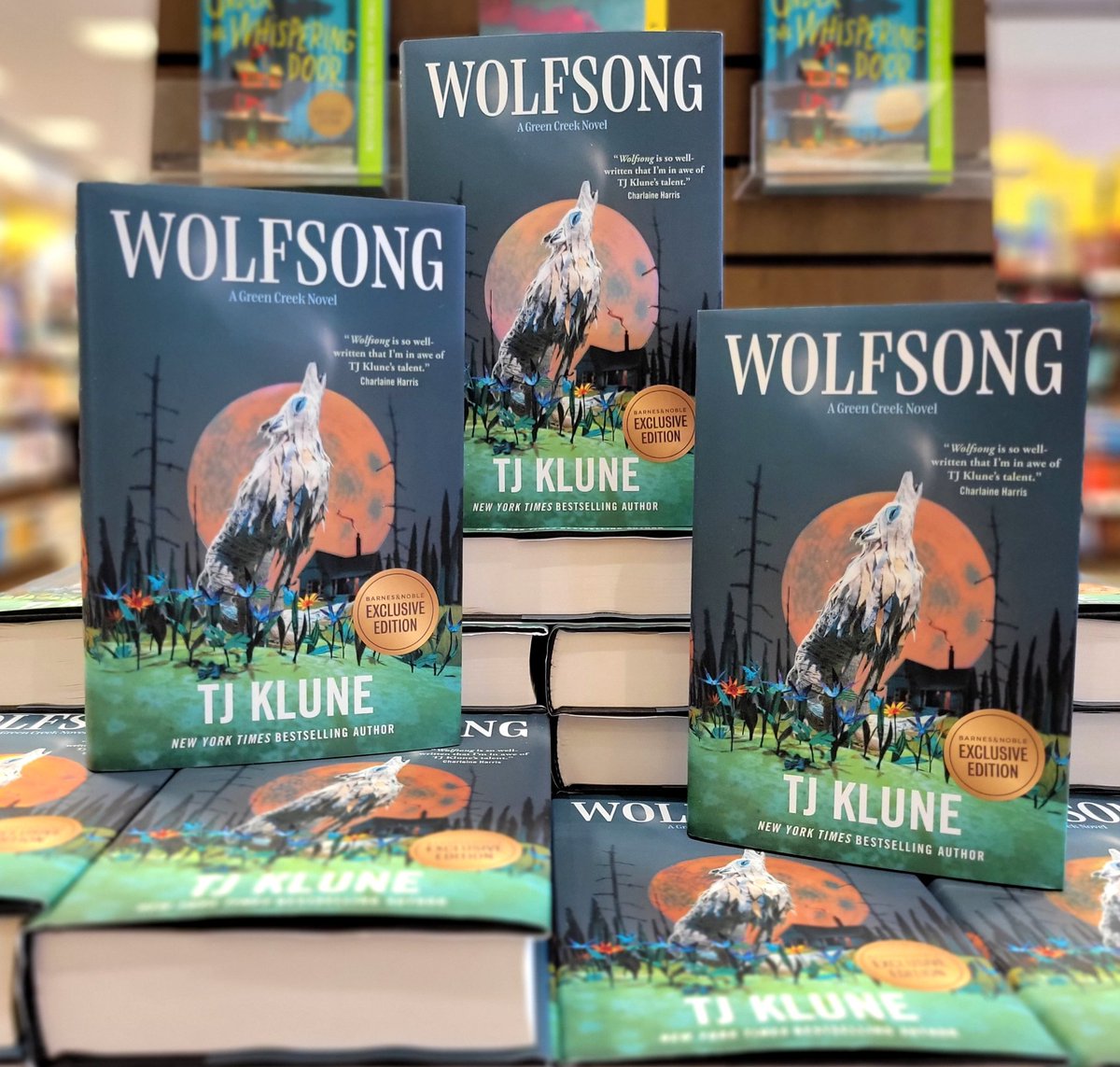 More than family, they're a pack.  
#tjklune #wolfsong #shifters #werewolf #werewolves #thehouseintheceruleansea #inthelivesofpuppets #underthewhisperingdoor #fantasy #fiction #tbrlist #bnrecommends