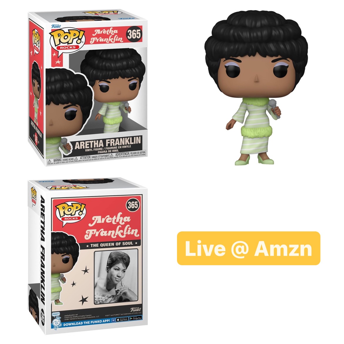 Do you have soul ~ The new Aretha Franklin Funko POP! Is live at Amazon ~
Amzn ~ fnkpp.com/Am621
EE ~ fnkpp.com/EE
#Ad #ArethaFranklin #FPN #FunkoPOPNews #Funko #POP #POPVinyl #FunkoPOP #FunkoSoda