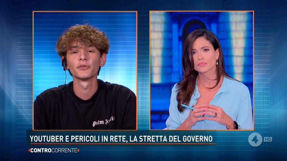 Controcorrente on Twitter: "A #Controcorrente interviene lo youtuber