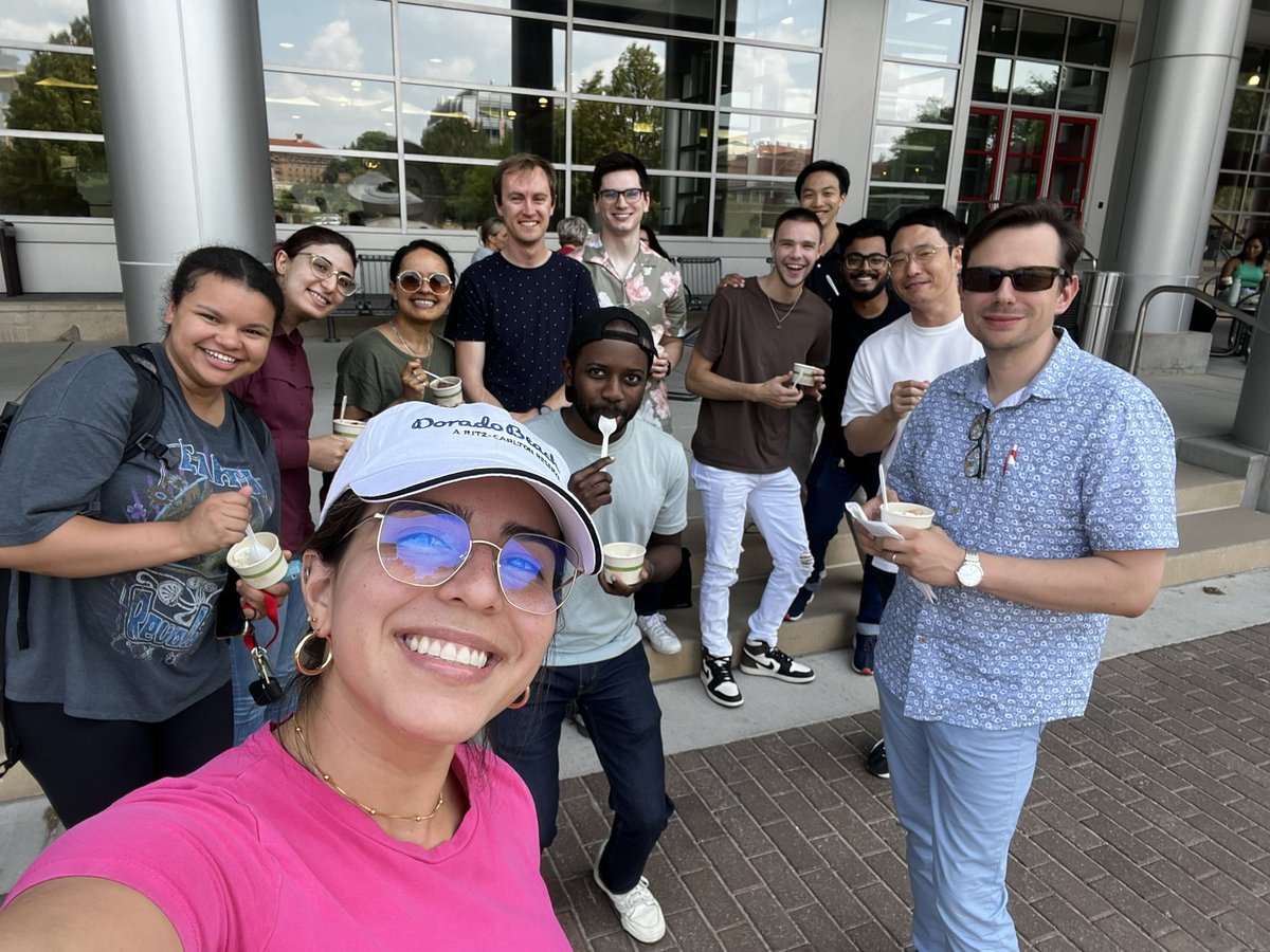 Ice cream social for our REU students from <a href="/InQuRUM/">UPRM Chem. Eng.</a>