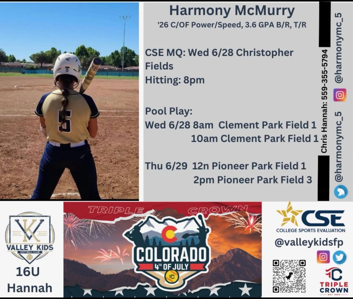 Softball Recruiting Retweets on Twitter "RT HarmonyMc_5 Hello