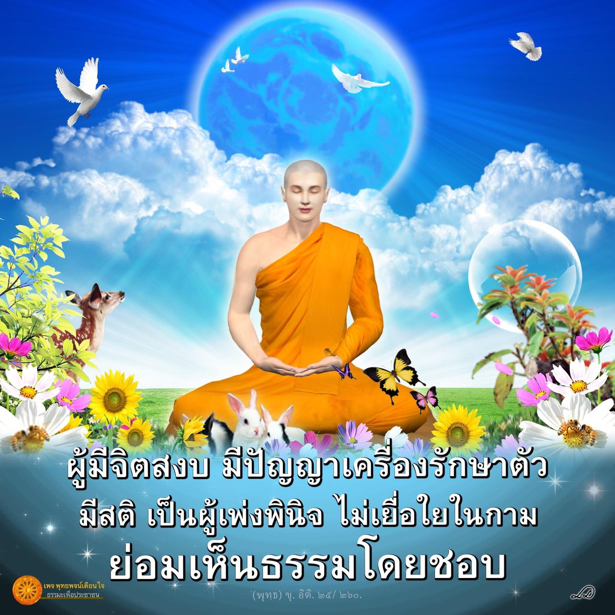 Joolamanee's tweet photo. https://t.co/BmQBNdNADx
 อรุณสว่างยามเช้า กับ พุทธพจน์เตือนใจ  ตอนที่ 3,322     "ผู้มีจิตสงบ มีปัญญาเครื่องรักษาตัว มีสติ เป็นผู้เพ่งพินิจ  ไม่เยื่อใยในกาม ย่อมเห็นธรรมโดยชอบ” https://t.co/vFRhf2LmMQ