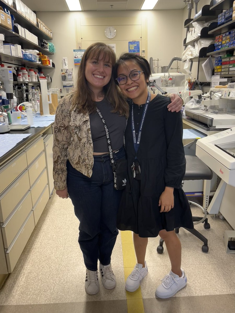 Starting off the summer right!! <a href="/_tranngo/">Tran Ngo</a> and I are spending our summer back together with <a href="/KSadtler/">Kaitlyn Sadtler, PhD</a> and @NIBIB and I am so excited for all the ECM/immunoengineering shenanigans!!