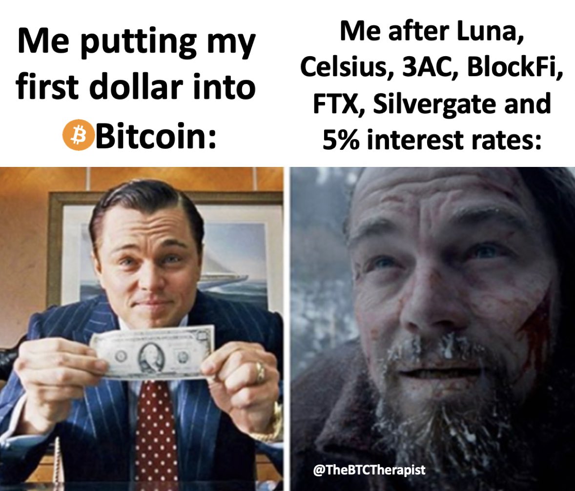 Bitcoiners are built different. #BTC