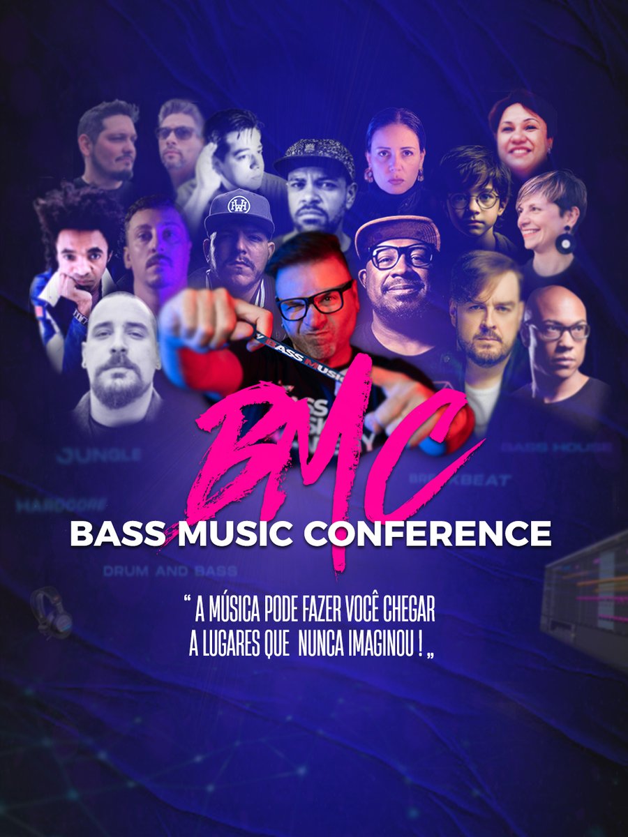 50% DAS VAGAS PREENCHIDAS - NÃO PERCA TEMPO E GARANTA JÁ A SUA! - VAGAS LIMITADAS -
Link djandy.com.br/bmc
Uma imersão para você DJ/ Produtor musical ou você amante da Bass Music e quer ingressar nesse universo.
Sábado dia 24 de Junho a partir das 09:00 da manhã