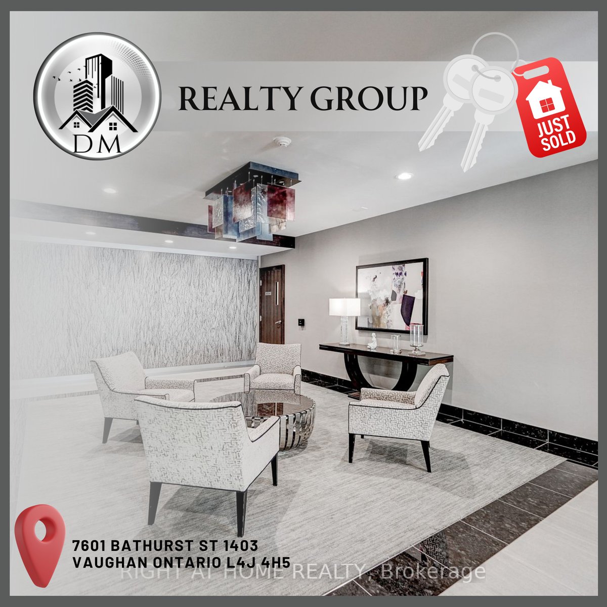 dm_realty56006's tweet photo. 🏡 SOLD! 🎉🔑 We are thrilled to announce the successful sale of Property 7601 Bathurst St 1403, located in Ontario (L4J 4H5). Congratulations to the happy buyers on their new home! contact Daniel Fisherman at +1 (416) 458-5828 or Michael Soloman at +1 (416) 918-8700. https://t.co/HYrXHbP7Cd