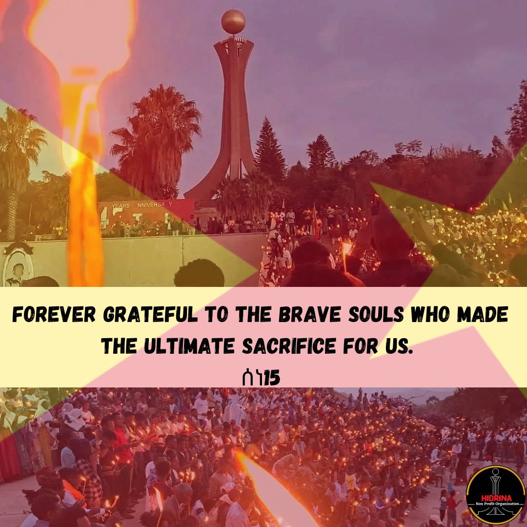 Hidrina1_Org's tweet photo. Eternal Glory to Our Martyrs!
#MartyrsDay #tdf #tigrayadey💛❤⭐️ #ሰነ15_ምዓልቲ_ሰማእታት_ትግራይ https://t.co/j1NdmYMMaL