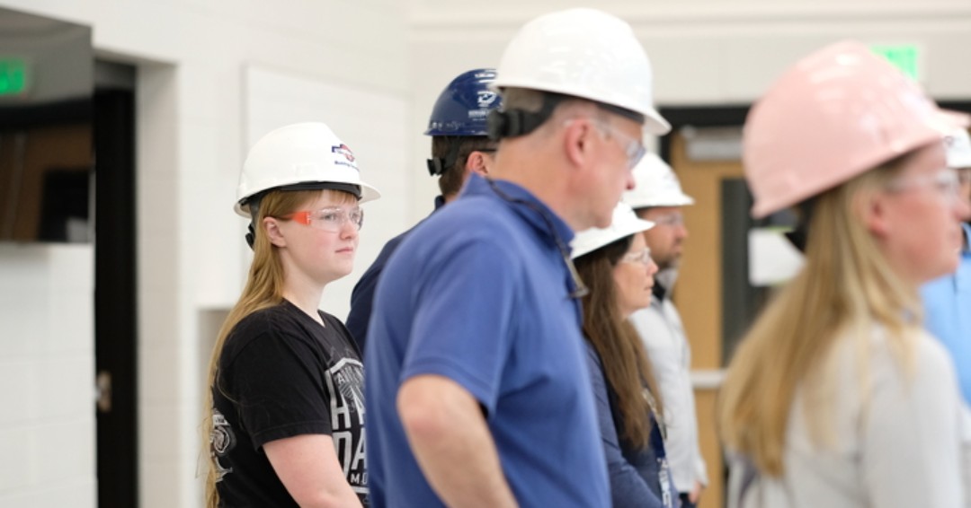 Members of the Board of Education & Referendum Task Force toured Bay View & Forest Glen to see construction projects in action. We are grateful for the dedication shown by our Board & Task Force as we prepared for our successful April 2021 referendum. @hssdbv @ForestGlenElem