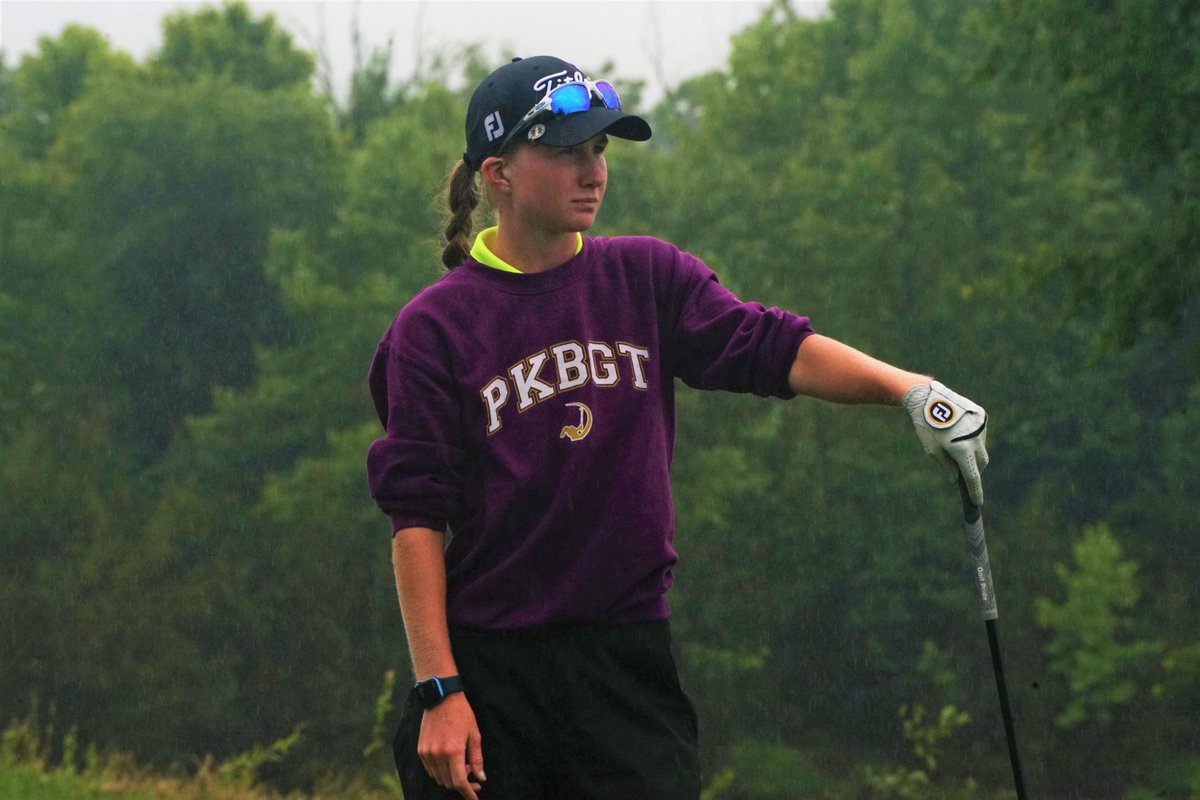 AJGAGolf's tweet photo. Rise To The Top 📈
Grace Ridenour takes a one-shot lead after carding a 1-under-par 71 in the first round of the #ThreeLittleBirdsJr. https://t.co/p3N4I66H0T