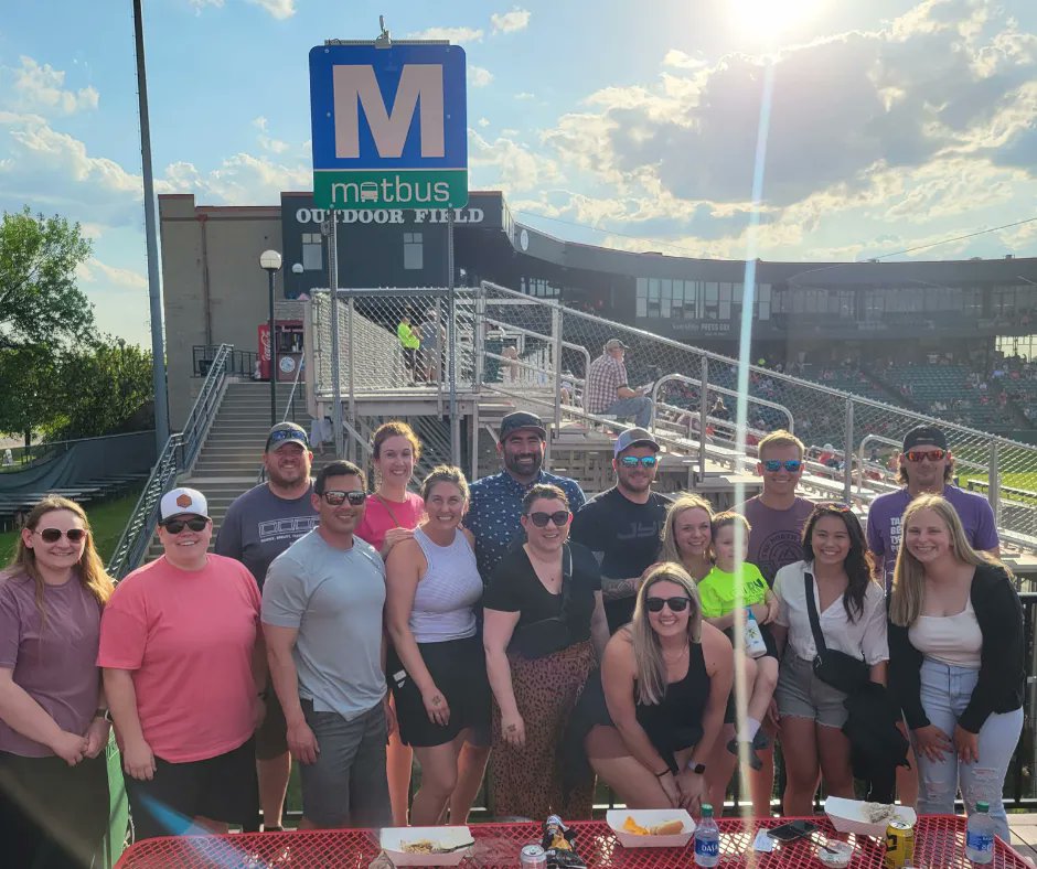 Our YMCA team knocked it out of the park and had a ball at a recent <a href="/FMRedHawks/">Fargo-Moorhead RedHawks</a> game! Even our friend Y guy made an appearance in the stands! 😉⚾😊 

#ymcacassclay