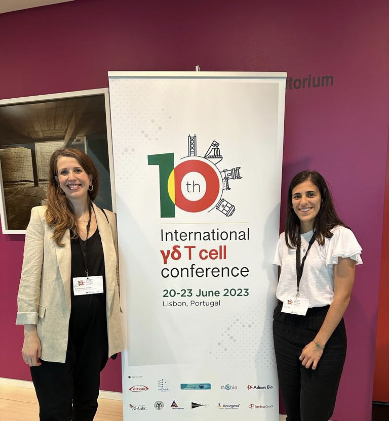 Super proud of Inês Lorga for her first oral presentation at an international conference and her bravery in bringing microbiology and host-pathogen interactions into the #gdTcells world. #gd2023