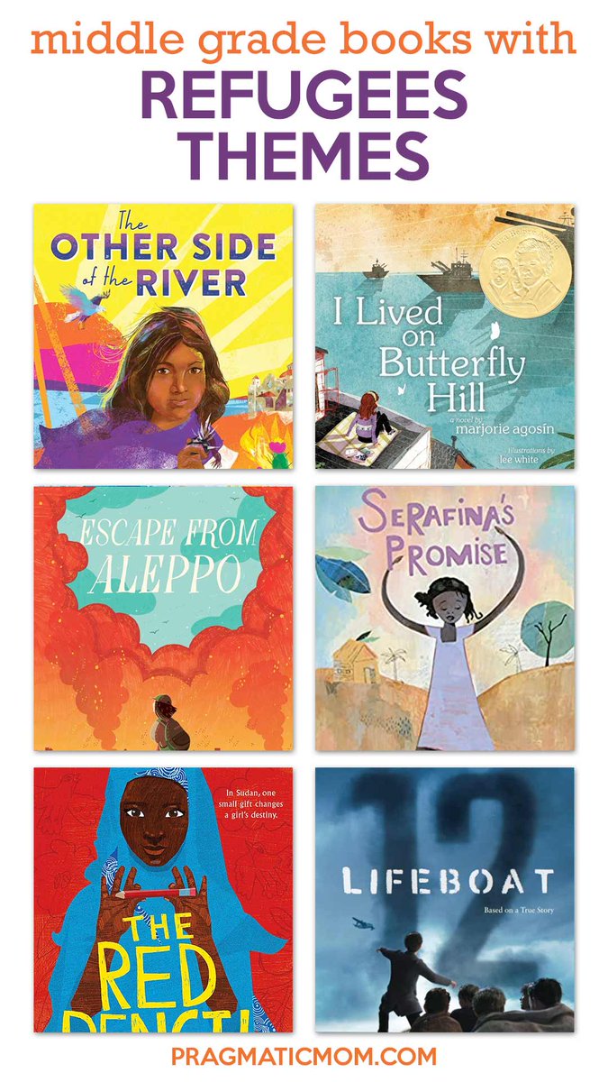 More Middle Grade Books with Refugee Themes bit.ly/3RXkGaP via @pragmaticmom #ReadYourWorld #WorldRefugeeDay #MiddleGrade