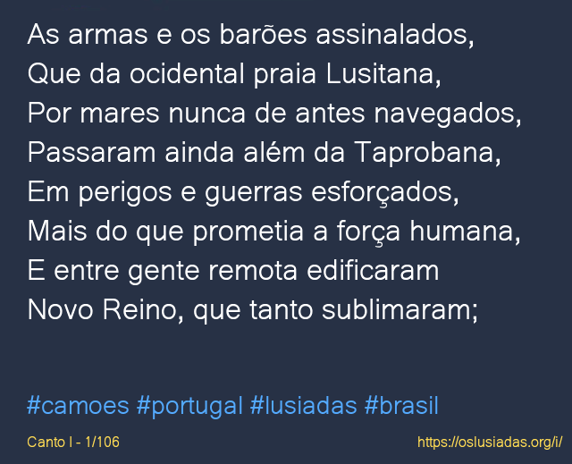 OsLusiadas's tweet photo. #camoes #portugal #lusiadas #brasil https://t.co/mPo1SMc3Xb