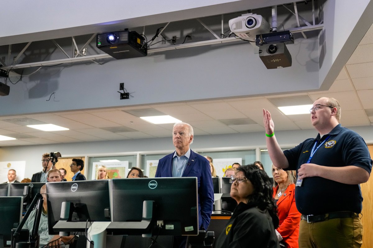 Over the past two years, extreme weather events have personally affected a third of Americans.  

We’re doing something about it by reclaiming our leadership on the world stage and making the largest investment in climate, environmental justice, and conservation ever.