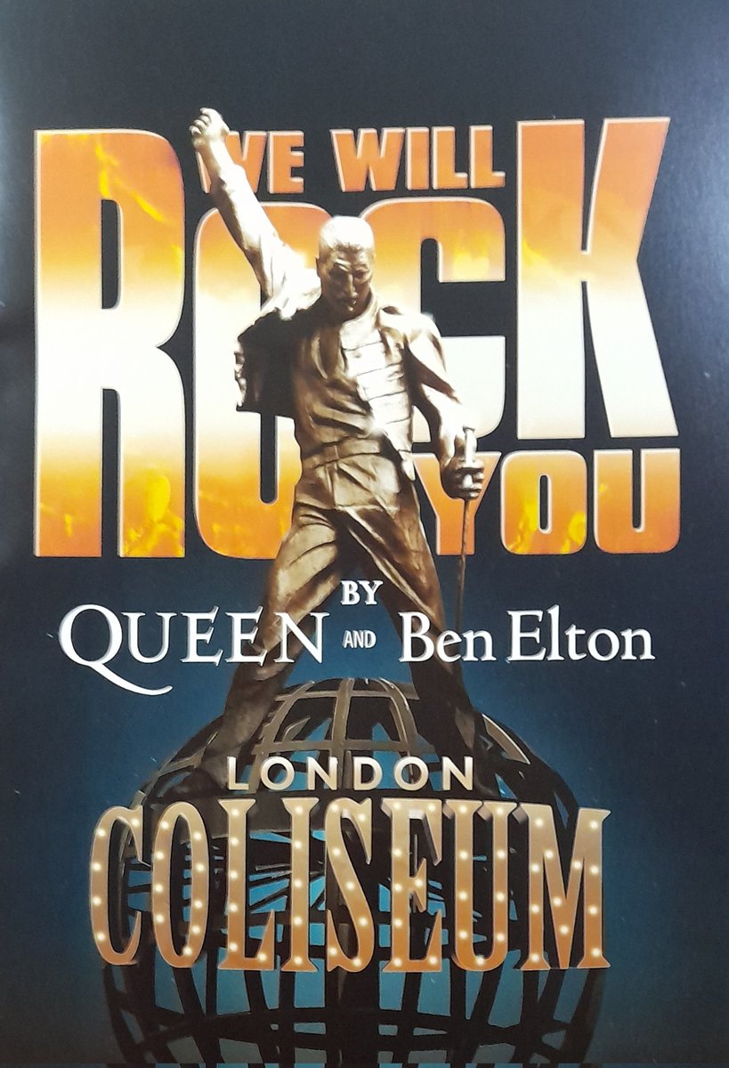 Fabulous musical rock show @wwrymusical
@benelton @QueenWillRock   #WWRYMusical  @LondonColiseum