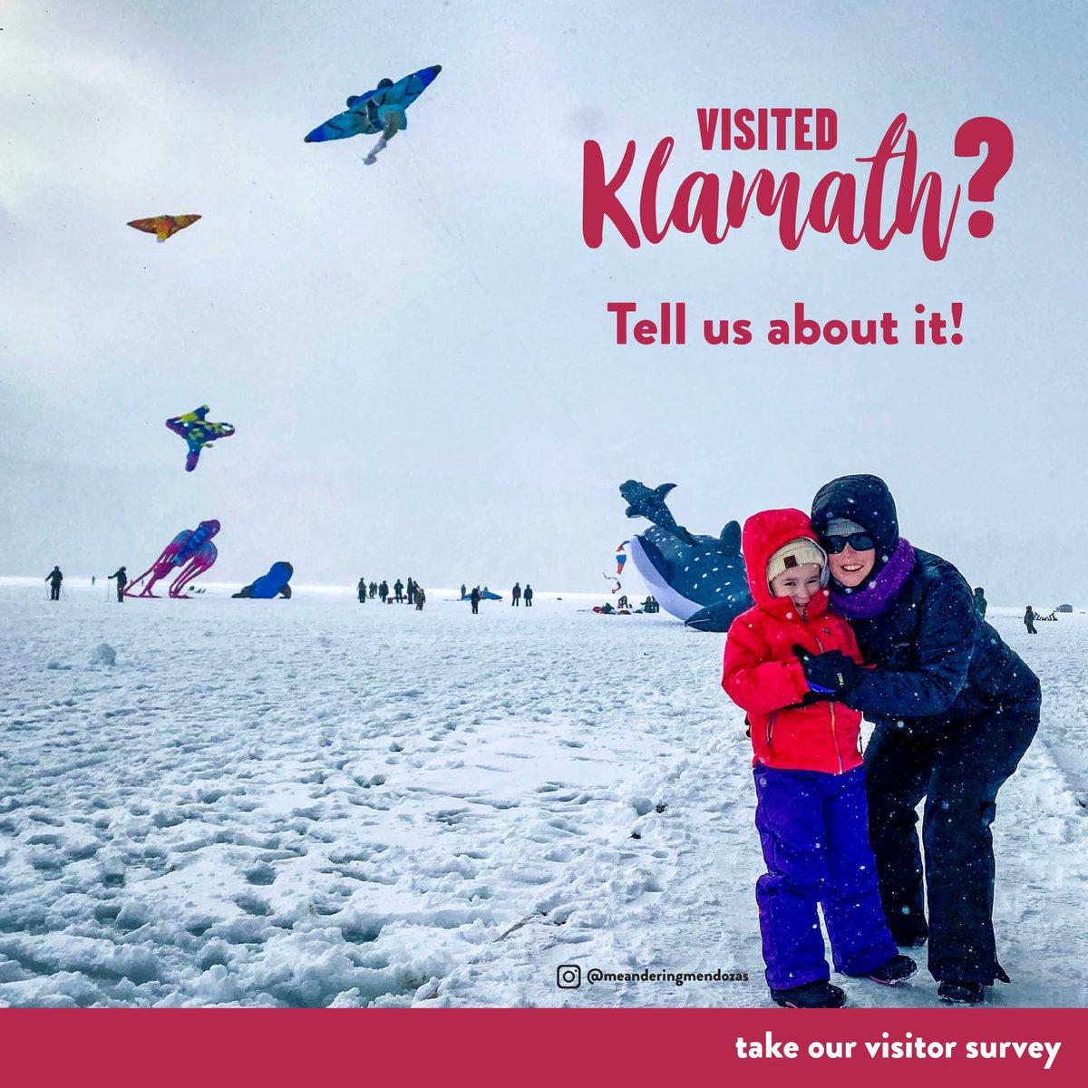 We hope your trip to our county was one for the books. Whether you were here for work or play, we're keen to hear about your experiences today. Tap the link to take the survey: buff.ly/43LMep0
#KlamathCounty #Tourism #CraterLake #NatureTravel #Survey #DiscoverKlamath