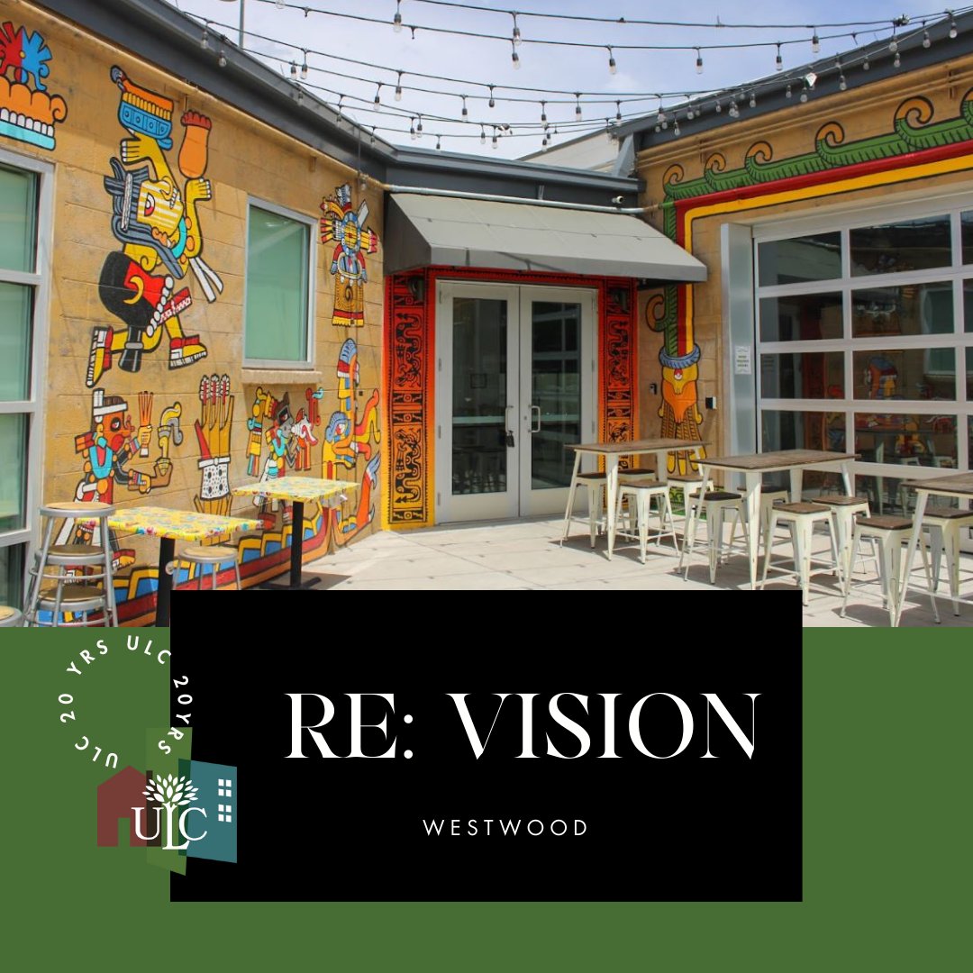 The next #20pointsofimpact is Re:Vision 2022 Westwood! In partnership with Re:Vision, ULC is working to make RISE Westwood a site for optimum community benefit with a 99-year ground lease and future affordable housing. #communityandpartners