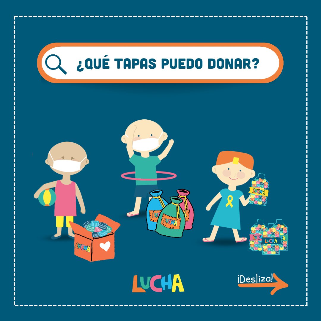 LUCHA_Py's tweet photo. ¿Sabes cuáles son los tipos de tapitas que podes juntar y donar? 
¡Aquí te dejamos la respuesta! 💛 https://t.co/3NUFJU9ntv