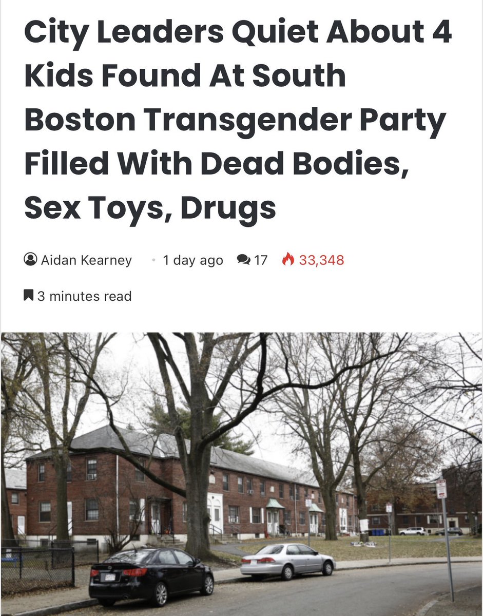 Boston police found four children at a drag party alongside dead bodies, drugs and sex toys