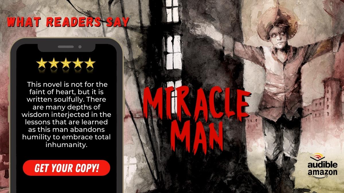 They applauded and cheered and chanted his name, and Elijah drank it up like an elixir.
mybook.to/miracleman
#FREE #Kindleunlimited

#amreading #horror #horrorRTG #horrorcommunity
#antichrist #suspense #thriller #bookworms #christiansuspense
#bookboost #bookworms #mustread