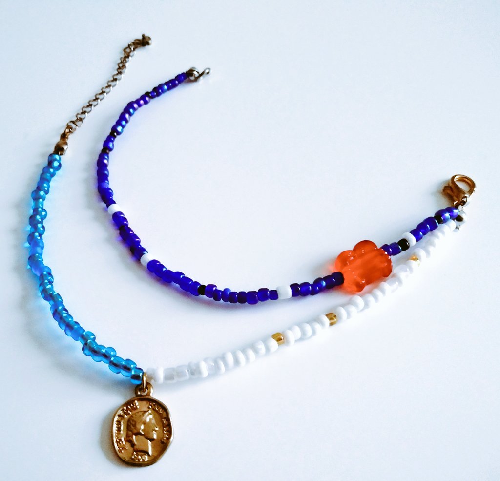 おはようございます。
昨日ビーズでブレスレット作ったから見てみてするよ✨
ポイントはカニ🦀 https://t.co/nhooqbWGWh