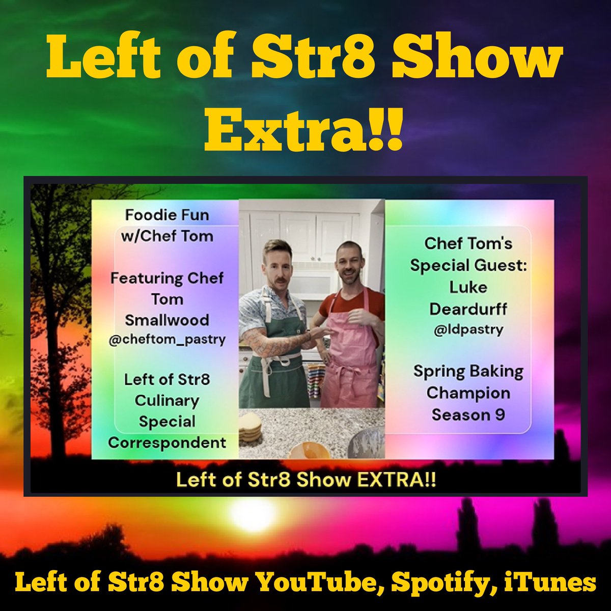 PastrychefTom's tweet photo. Wanta watch some Spring Baking championship competitors make some cookies and chat?! 
Check the link

https://t.co/QeUARUVTlg https://t.co/XujJWu3188
