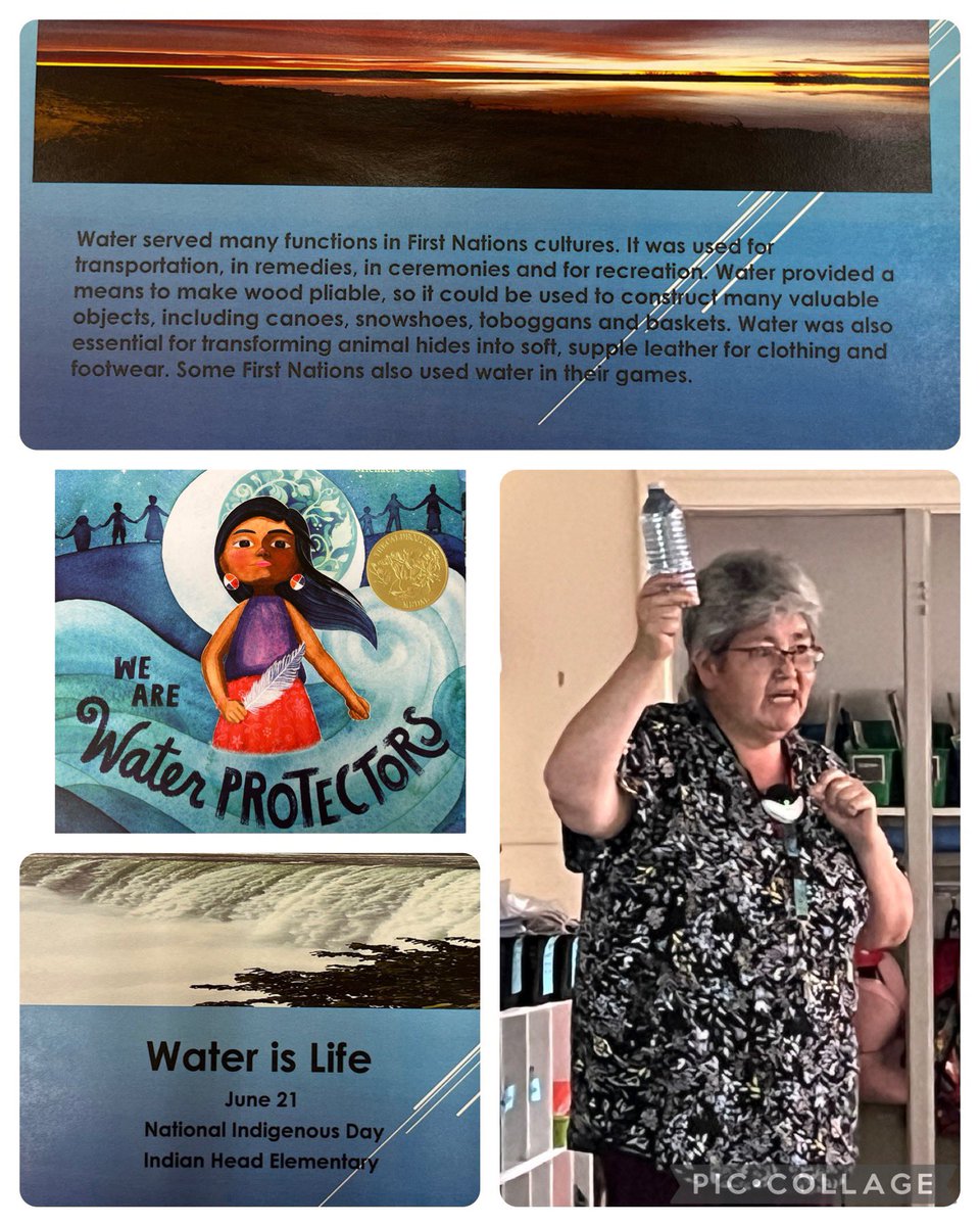 Thank you Mrs. Hassler for creating a special learning experience for all of our students on the importance of water for National Indigenous Peoples Day. @IHES_Colts @PrairieValleySD