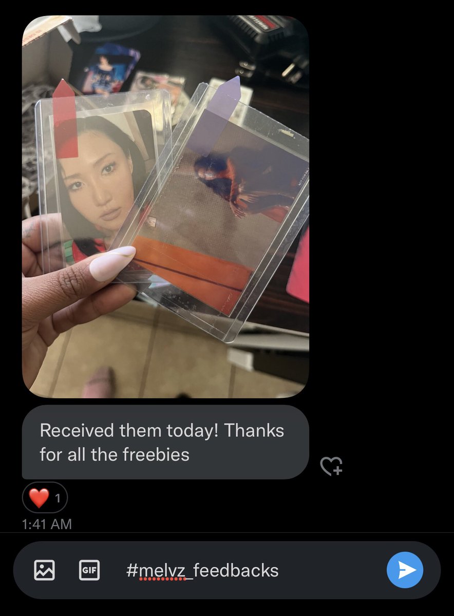 melvz_bns's tweet photo. [#melvz_feedbacks]

OPEN WORLDWIDE VIA LBC 📦 this one was from the U.S.A 🤍 https://t.co/gvglzhjueB